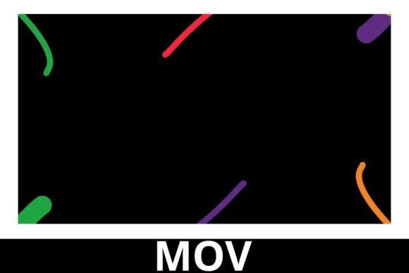 Colorful Abstract Line Motion Graphics: Dynamic Visual Energy